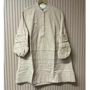 Pomander Place by Tuckernuck Cotton Chelsea Tiered Pleated Dress Size XL